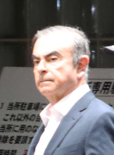 カルロス・ゴーン被告（2019年4月撮影）