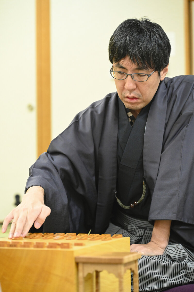 ホーム戦でいいところなく敗れてしまった広瀬章人九段（日本将棋連盟提供）
