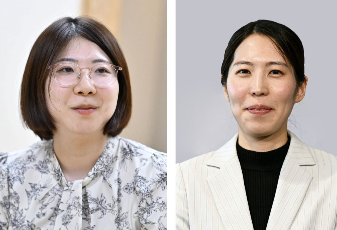 西山朋佳白玲、福間香奈女流四冠（共同）