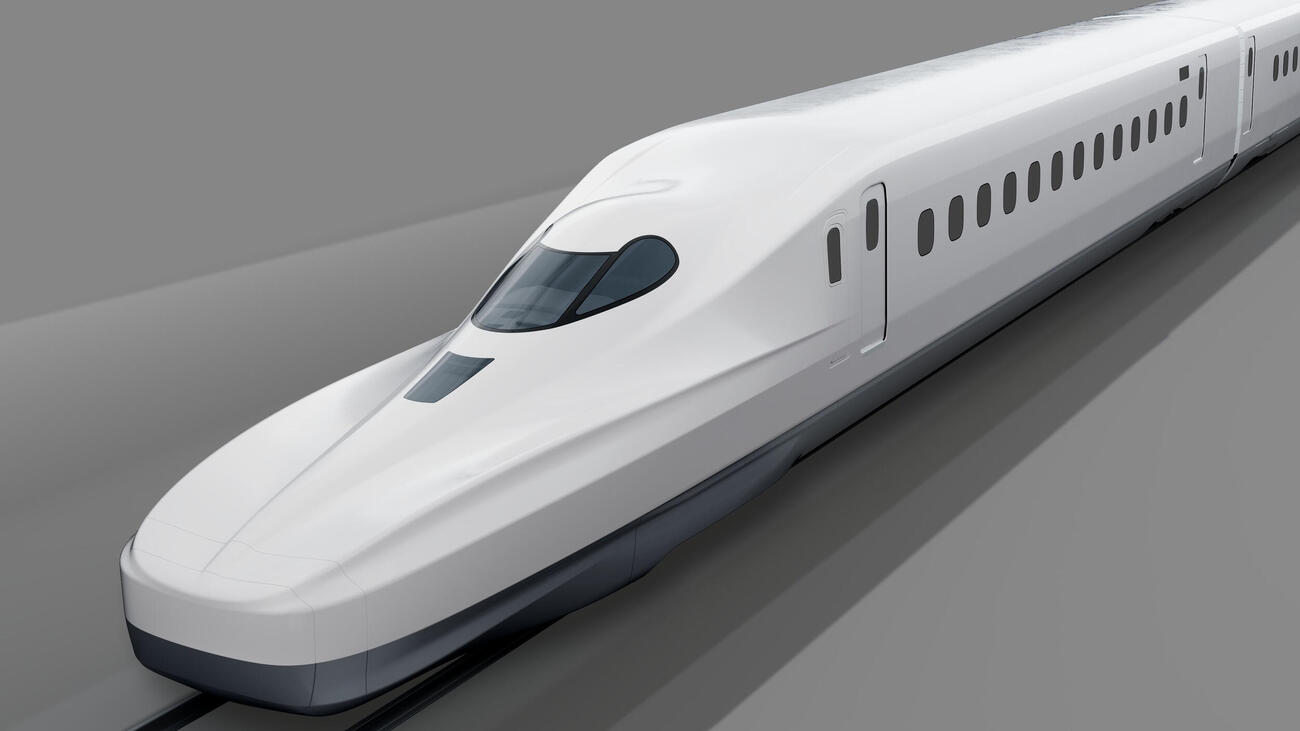 東海道新幹線の新型車両「S0系」のイメージ（JR東海提供）