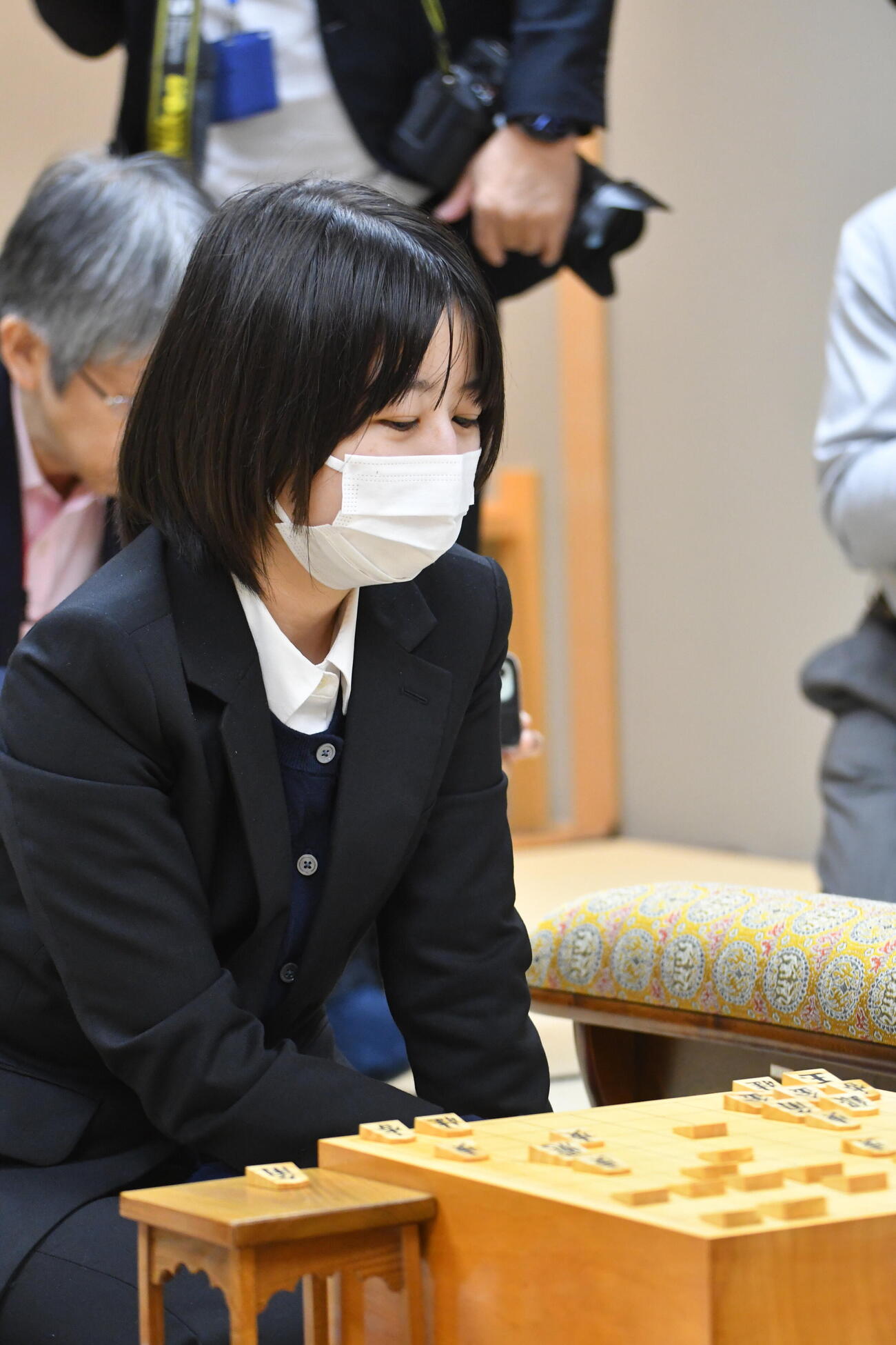 昨年に続いて西山朋佳女流王将に敗れて初のタイトル獲得はならなかった中七海女流三段