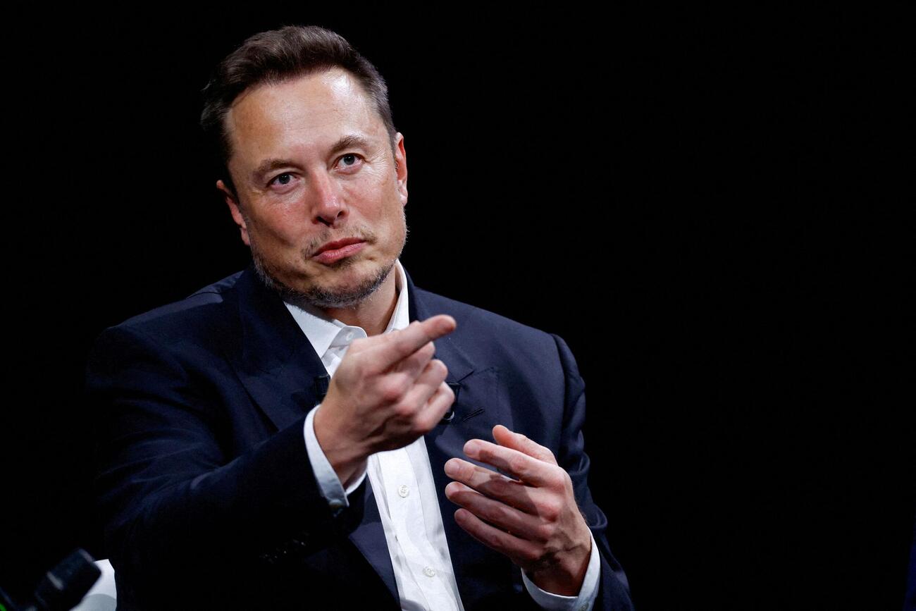 イーロン・マスク氏＝2023年6月、パリ（ロイター＝共同）