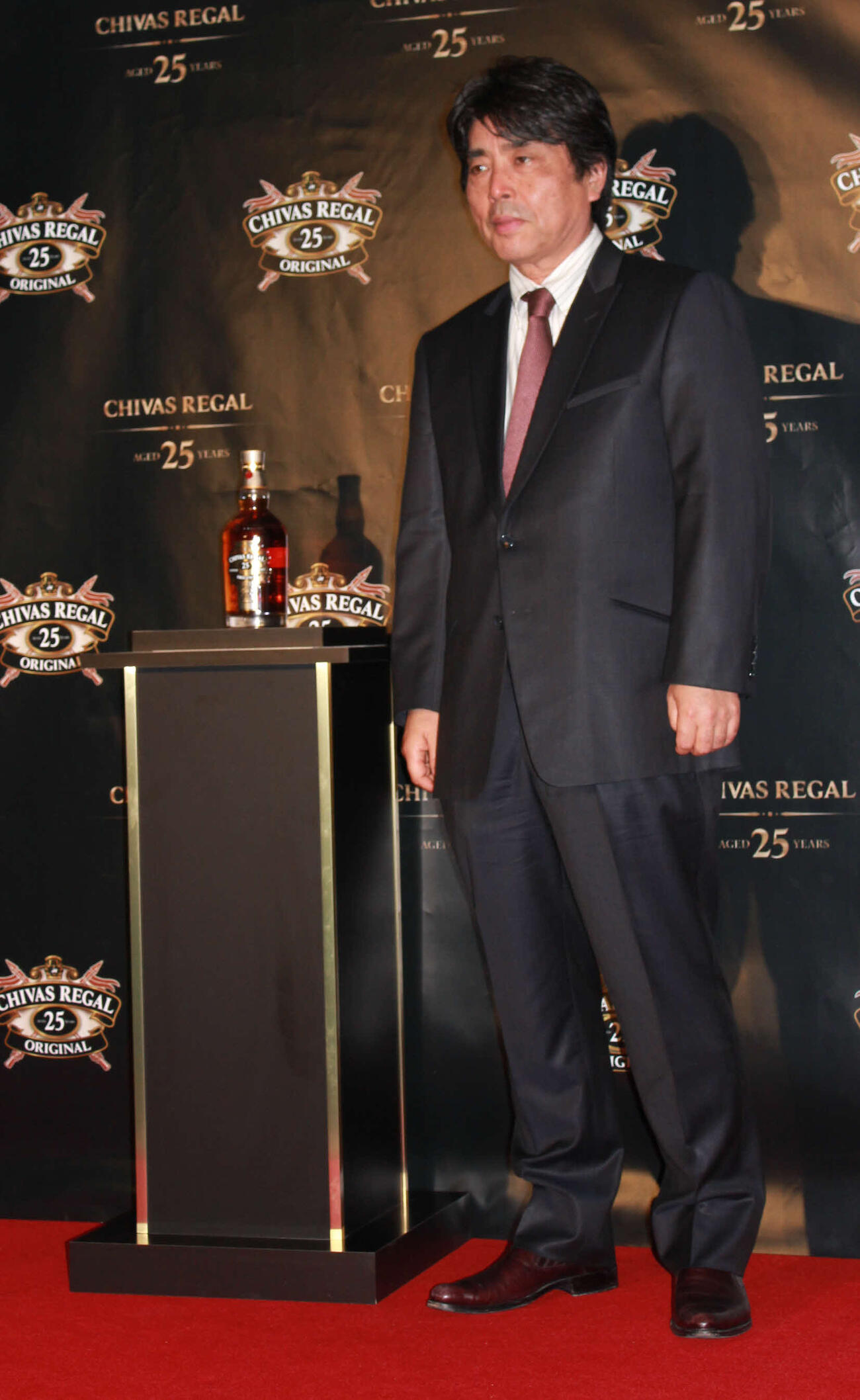 シーバスリーガル25年イベントに登場した村上龍氏（10年10月撮影）