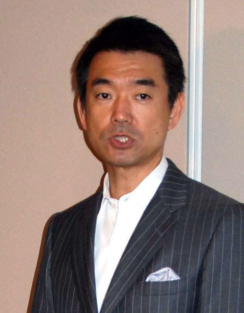 橋下徹氏（２０１４年１１月撮影）
