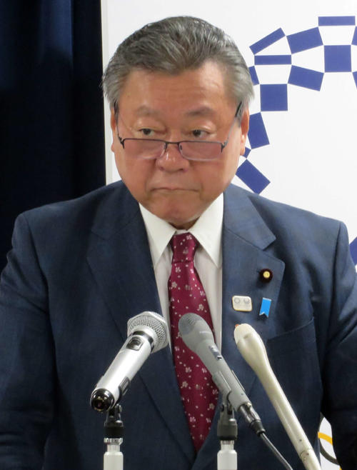 桜田義孝五輪相（18年11月6日撮影）