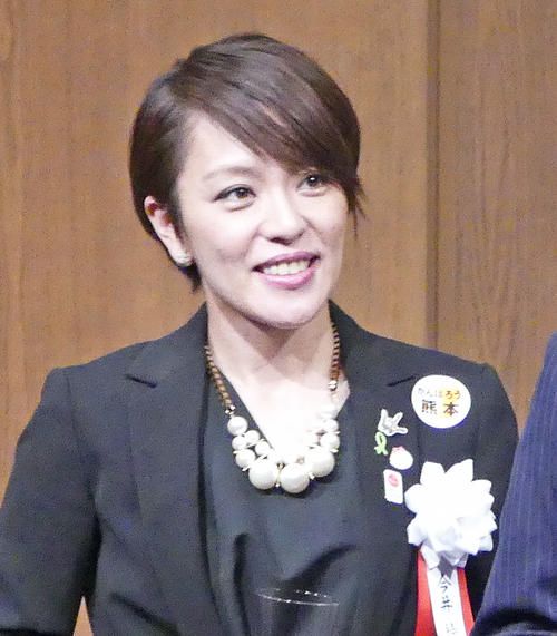 今井絵理子氏（2016年4月21日撮影）