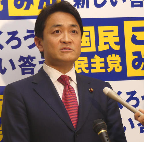 国民民主党の玉木雄一郎代表（2019年1月30日撮影）