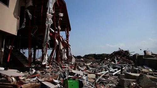 映画「FUKUSHIMA　DAY」に収録された、東日本大震災で被災した当時の福島