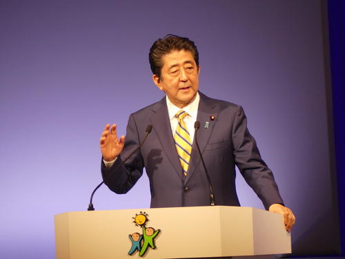 安倍晋三首相（2019年2月10日撮影）