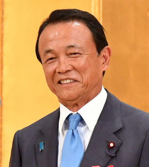 麻生太郎氏（2016年8月31日撮影）