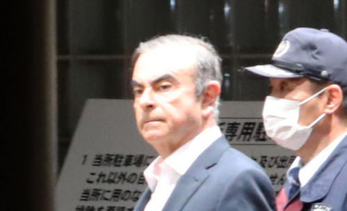 カルロス・ゴーン被告（2019年4月25日撮影）