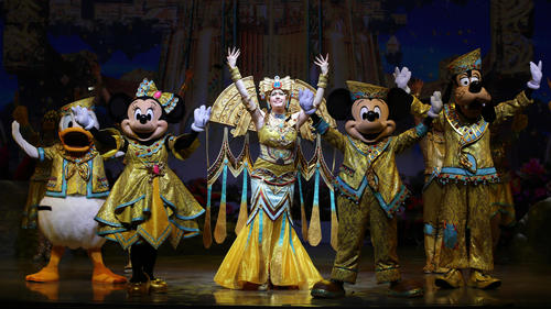 ディズニーシーの「ソング・オブ・ミラージュ」