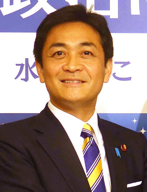 国民民主党の玉木雄一郎代表（2019年5月22日撮影）