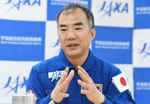宇宙飛行士の野口聡一さん