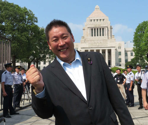 立花孝志参院議員