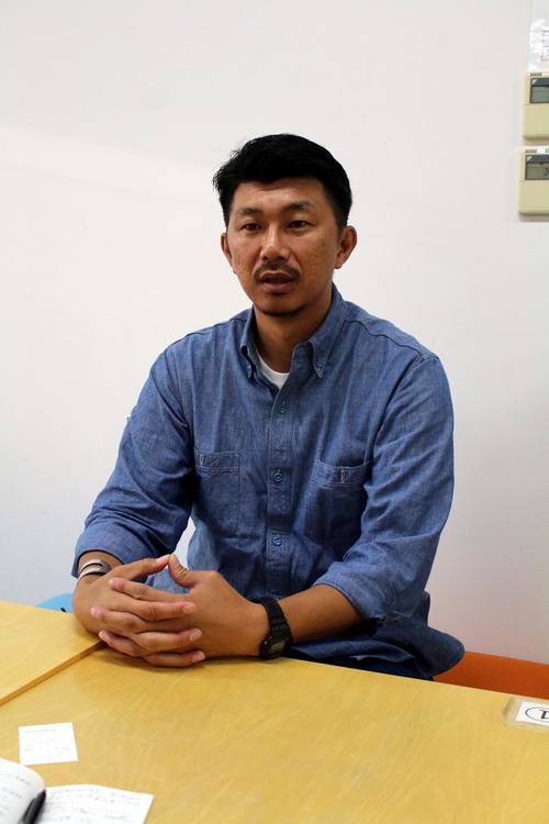 被災地支援での経験談や、今後の支援プランについて話す元札幌の「A－bank北海道」曽田代表理事（撮影・永野高輔）