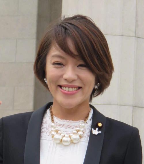 今井絵理子氏（２０１６年８月１日撮影）