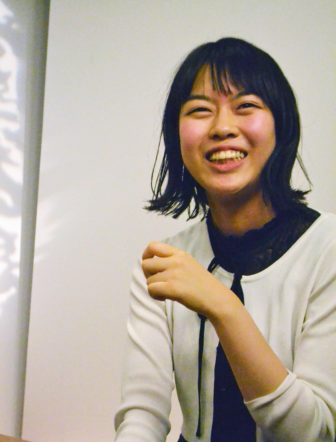 偉業の上野愛咲美「夢のよう」前進ファイトで許撃破 - 社会写真