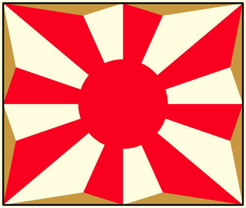 図（3）陸上自衛隊の隊旗