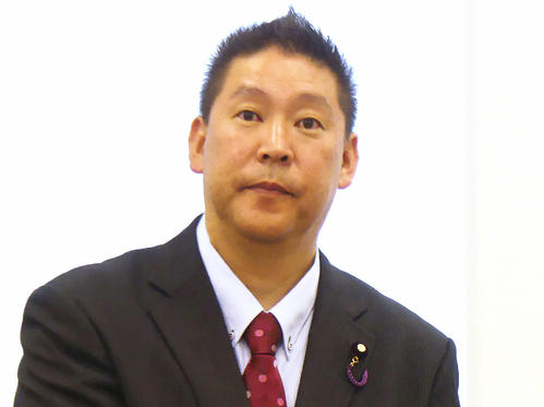 立花孝志氏（2019年7月30日撮影）