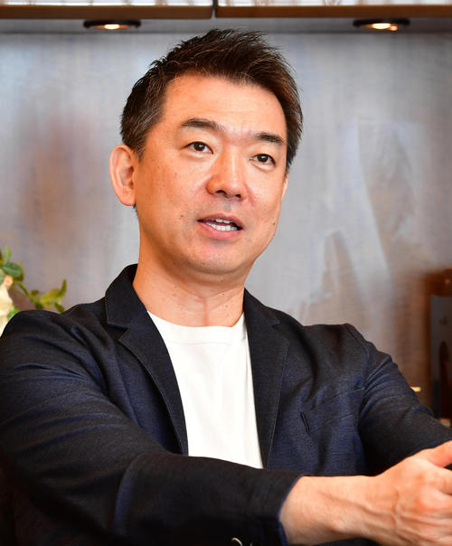 橋下徹氏（18年6月撮影）