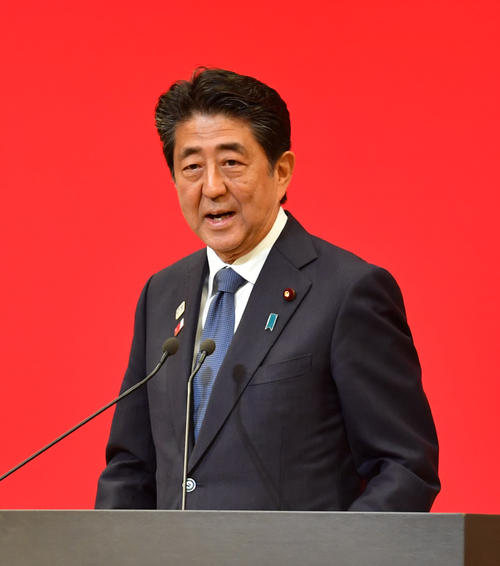 安倍晋三内閣総理大臣（2019年7月24日撮影）