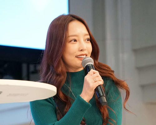 KARAの元メンバー、ク・ハラさん（2019年11月8日撮影）