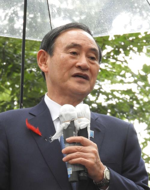 菅義偉官房長官（2017年10月15日撮影）