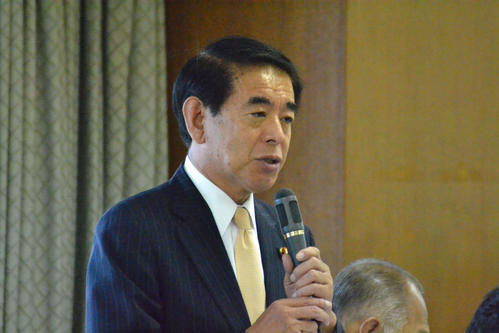 下村博文氏（２０１７年９月２７日撮影）