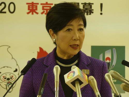 小池百合子都知事（19年撮影）