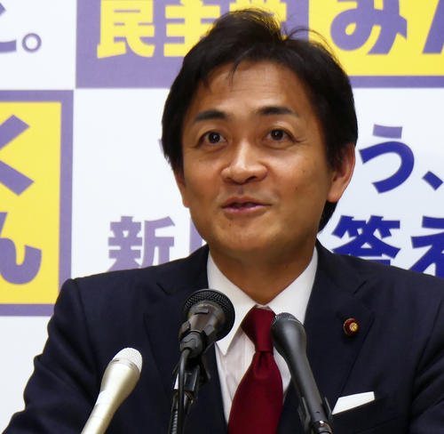 国民民主党の玉木雄一郎代表