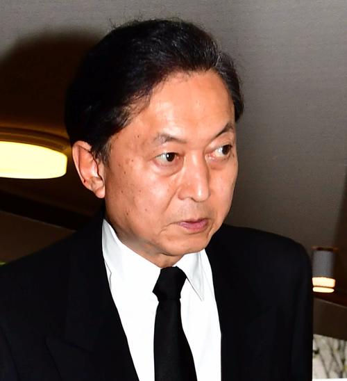 鳩山由紀夫氏（２０１７年４月２６日撮影）
