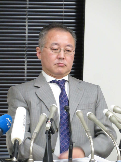都内で会見を開いた山口敬之氏（撮影・村上幸将）