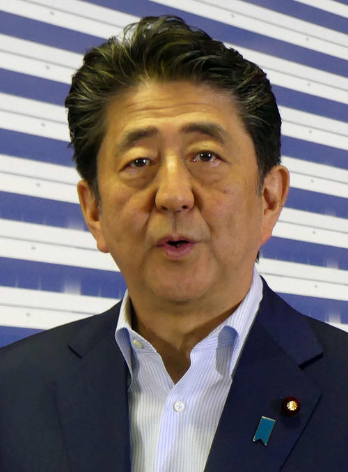 安倍晋三首相（2019年7月22日撮影）