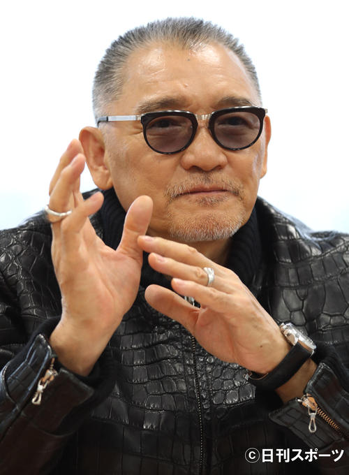 萩原健一さん（2017年11月18日撮影）
