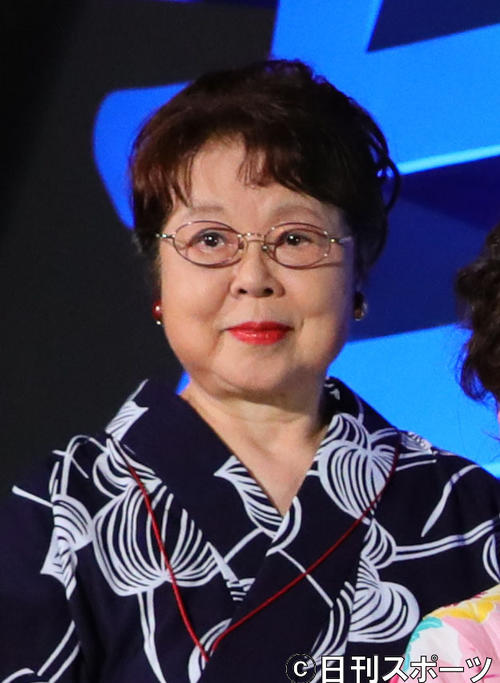 市原悦子さん（16年7月7日撮影）