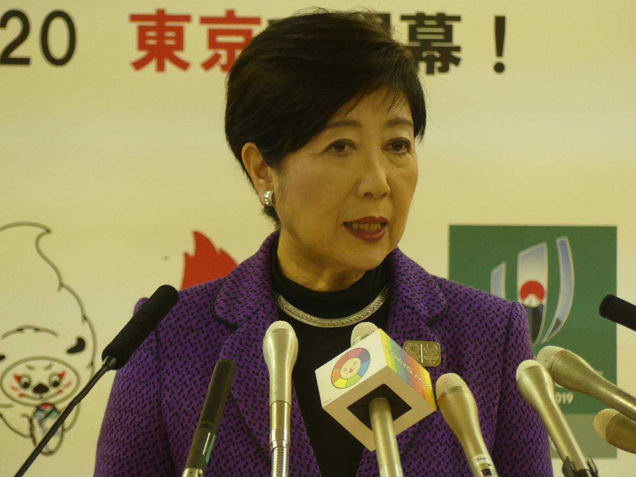 小池百合子都知事（19年撮影）