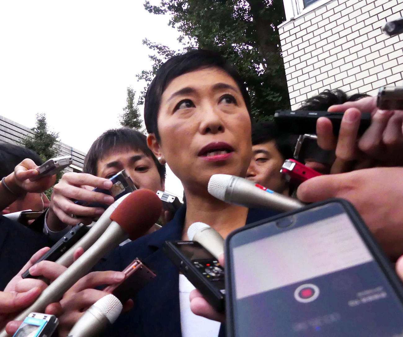 辻元清美氏（2017年9月30日撮影）