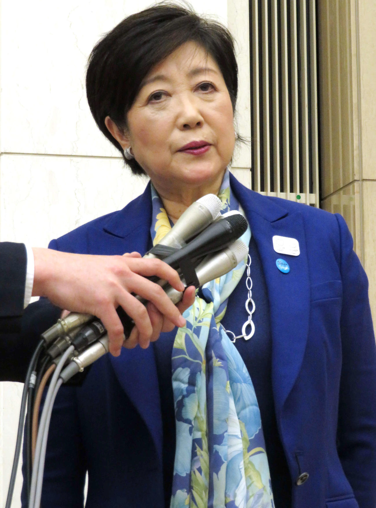 小池百合子都知事（2020年2月17日撮影）