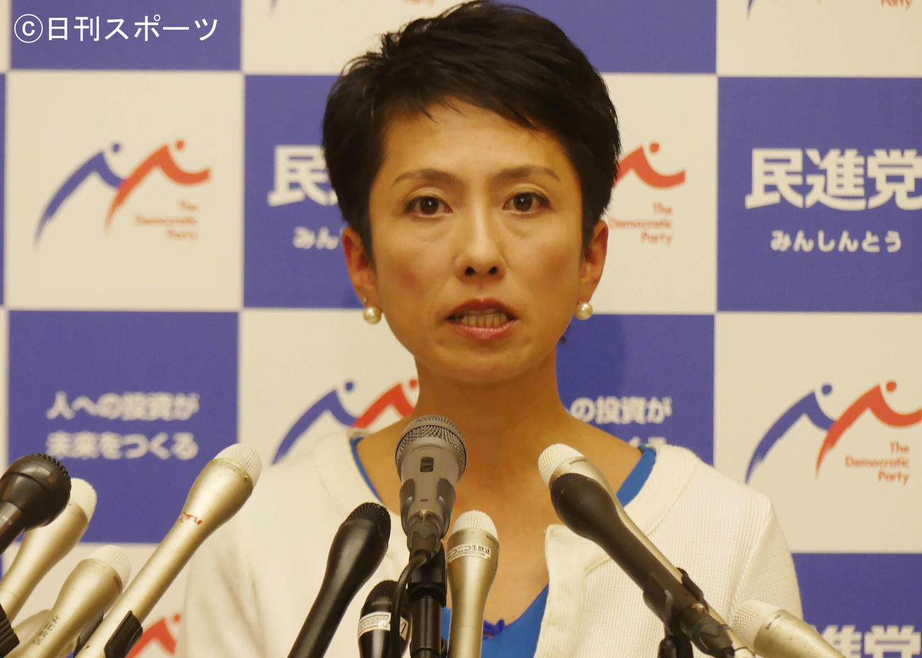 立憲民主党の蓮舫副代表