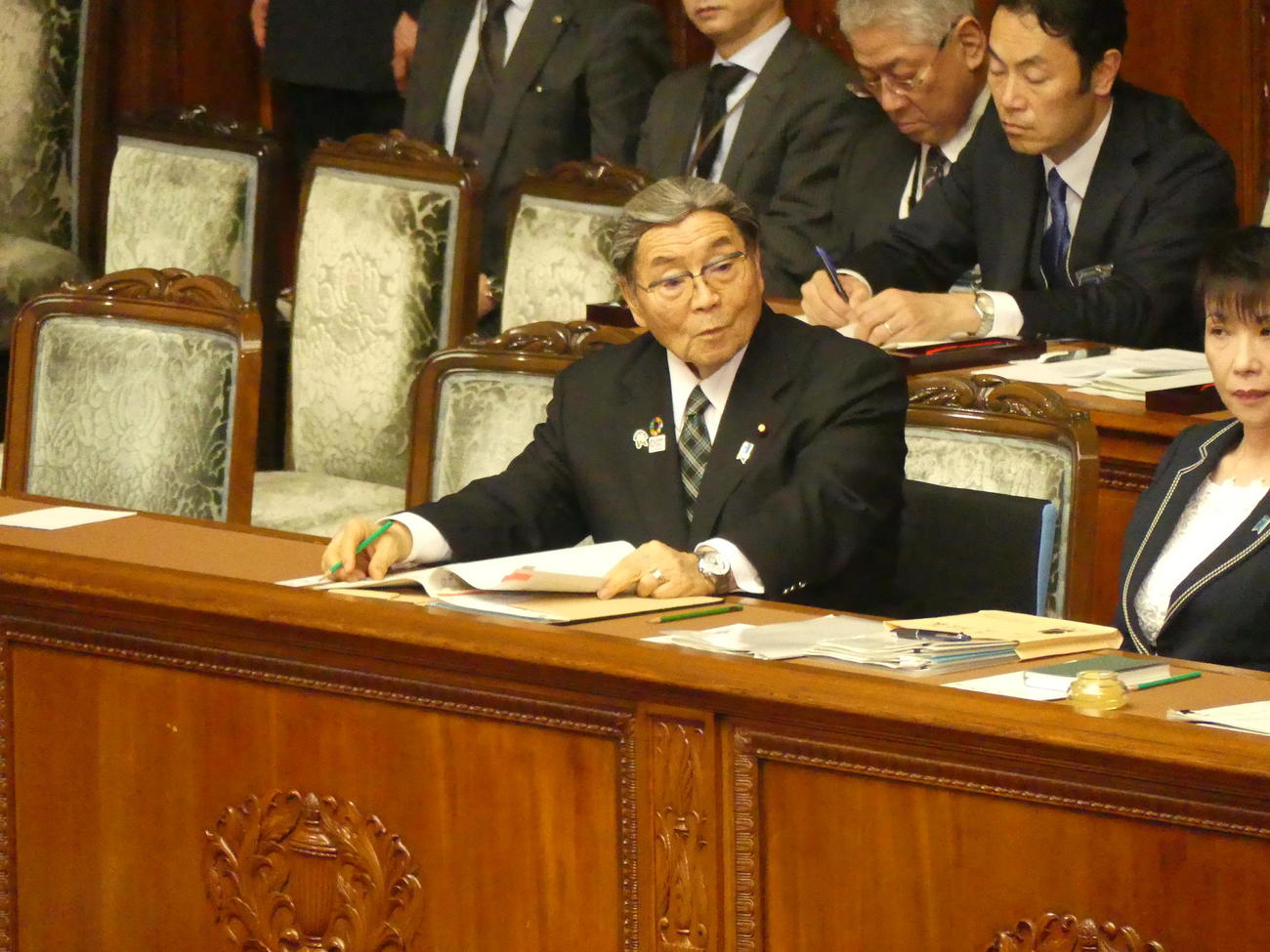 北村誠吾地方創生担当相（2020年2月13日撮影）