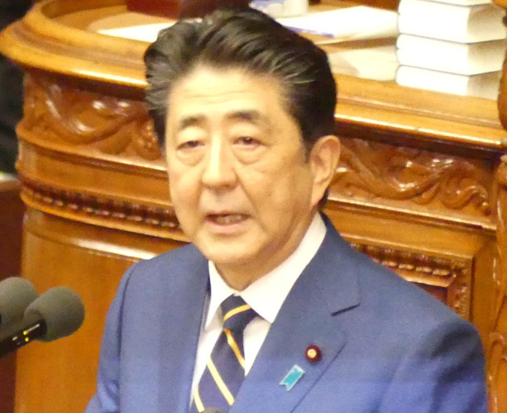 安倍晋三首相（2020年1月20日撮影）