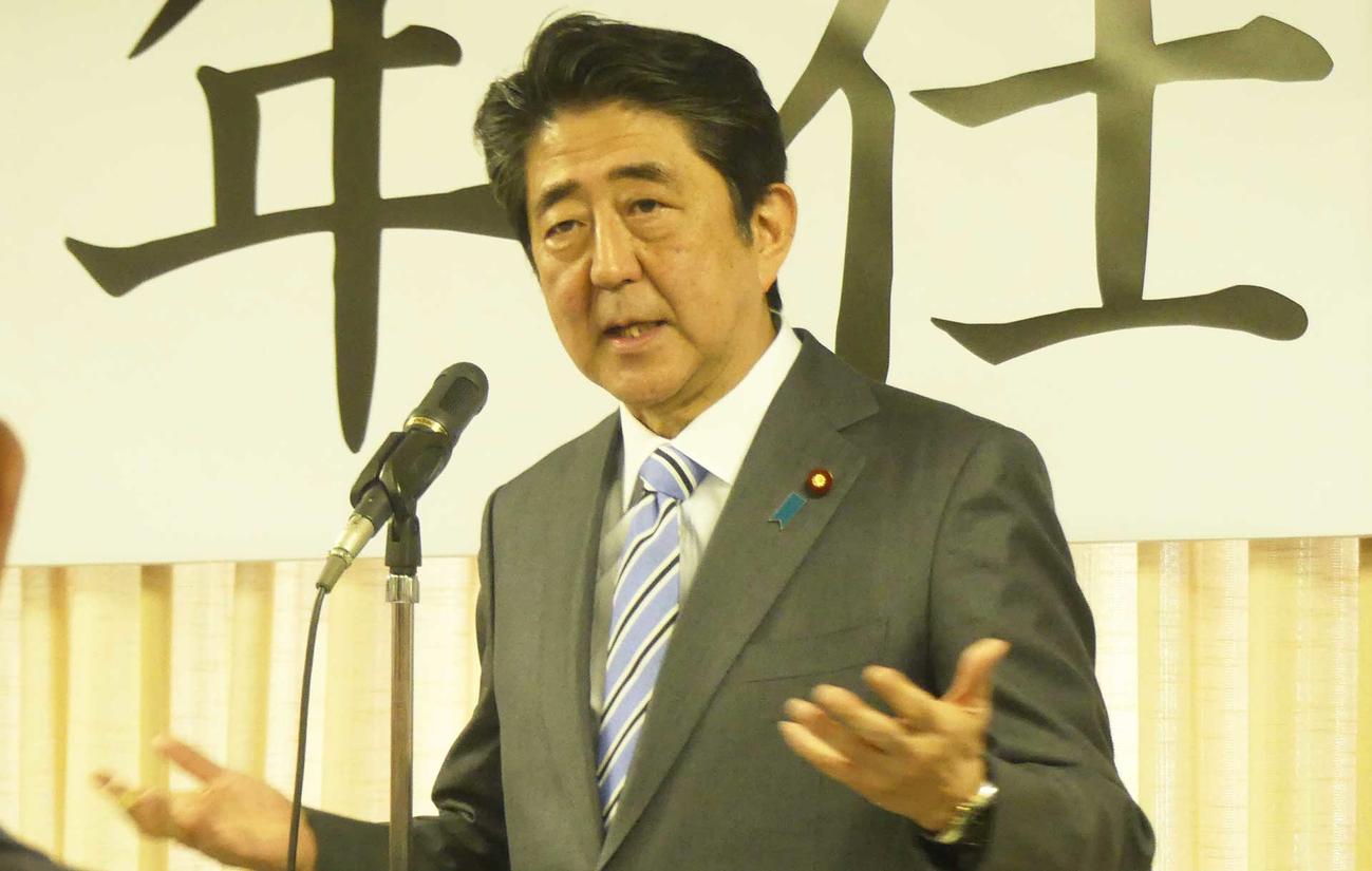 安倍晋三首相（2019年1月7日撮影）