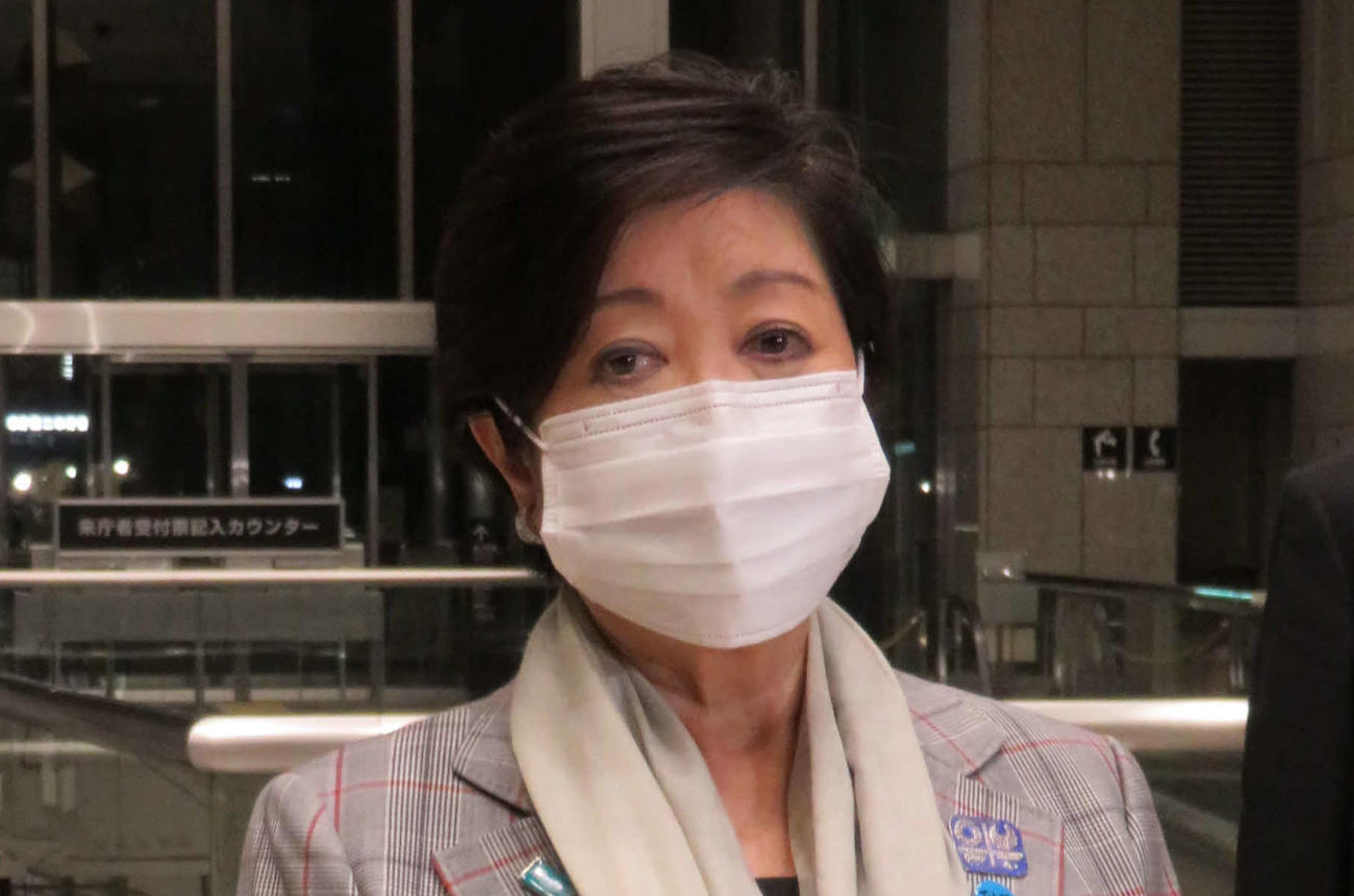 小池百合子都知事（20年4月撮影）