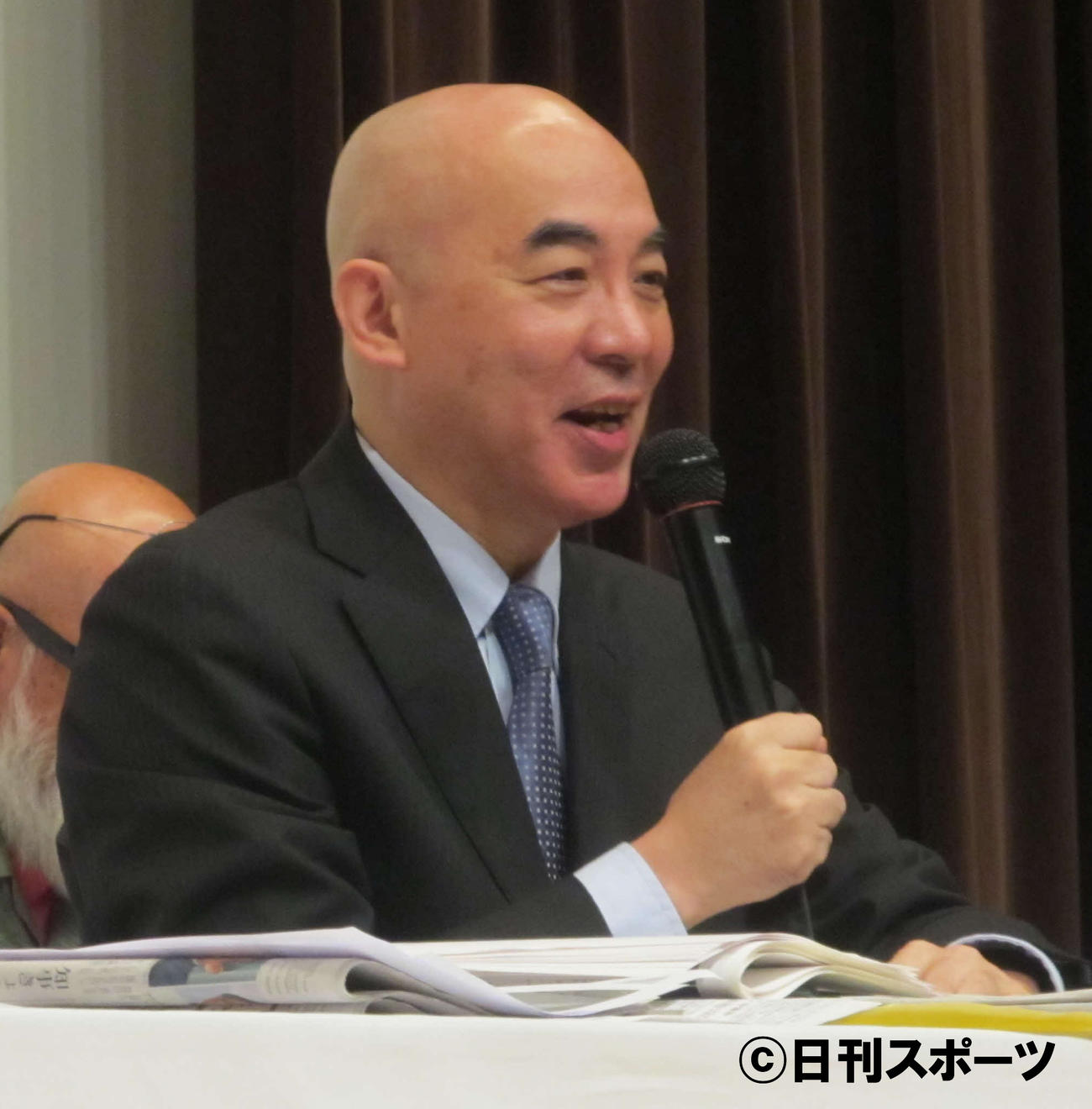 百田尚樹氏（2015年8月7日撮影）
