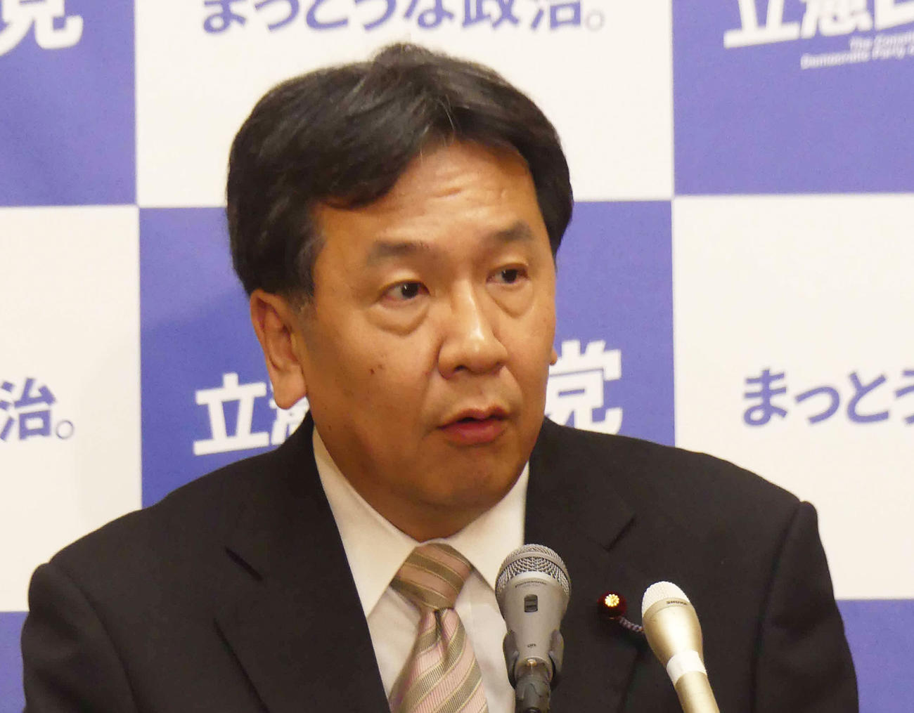 枝野幸男代表（2019年11月7日撮影）