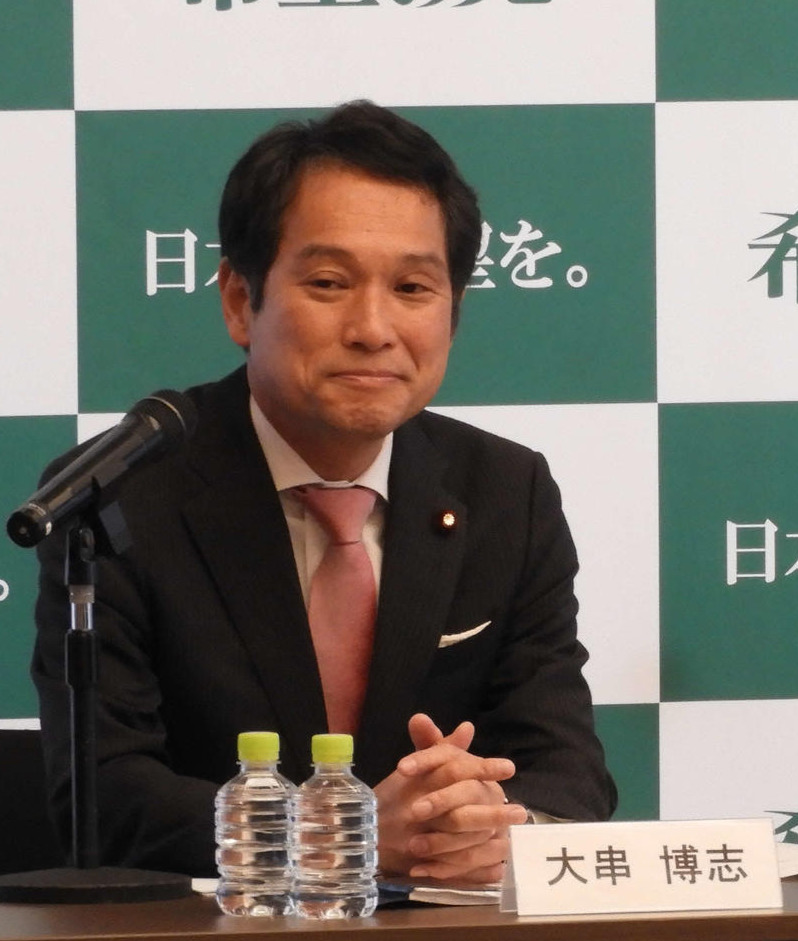 立憲民主党の大串博志衆院議員（2017年11月9日）