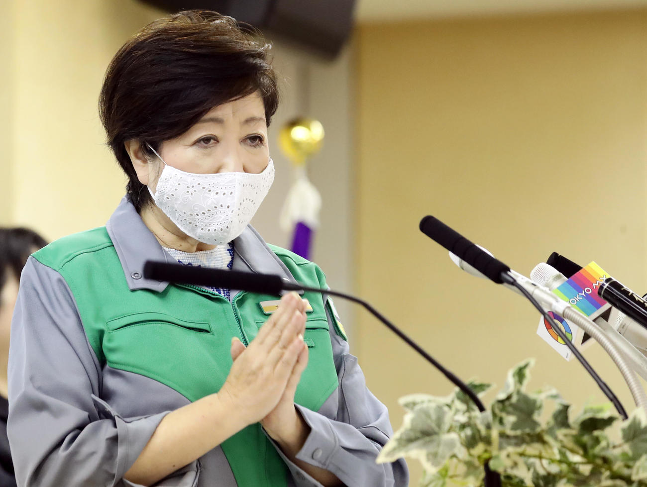 小池百合子東京都知事（2020年5月1日撮影）