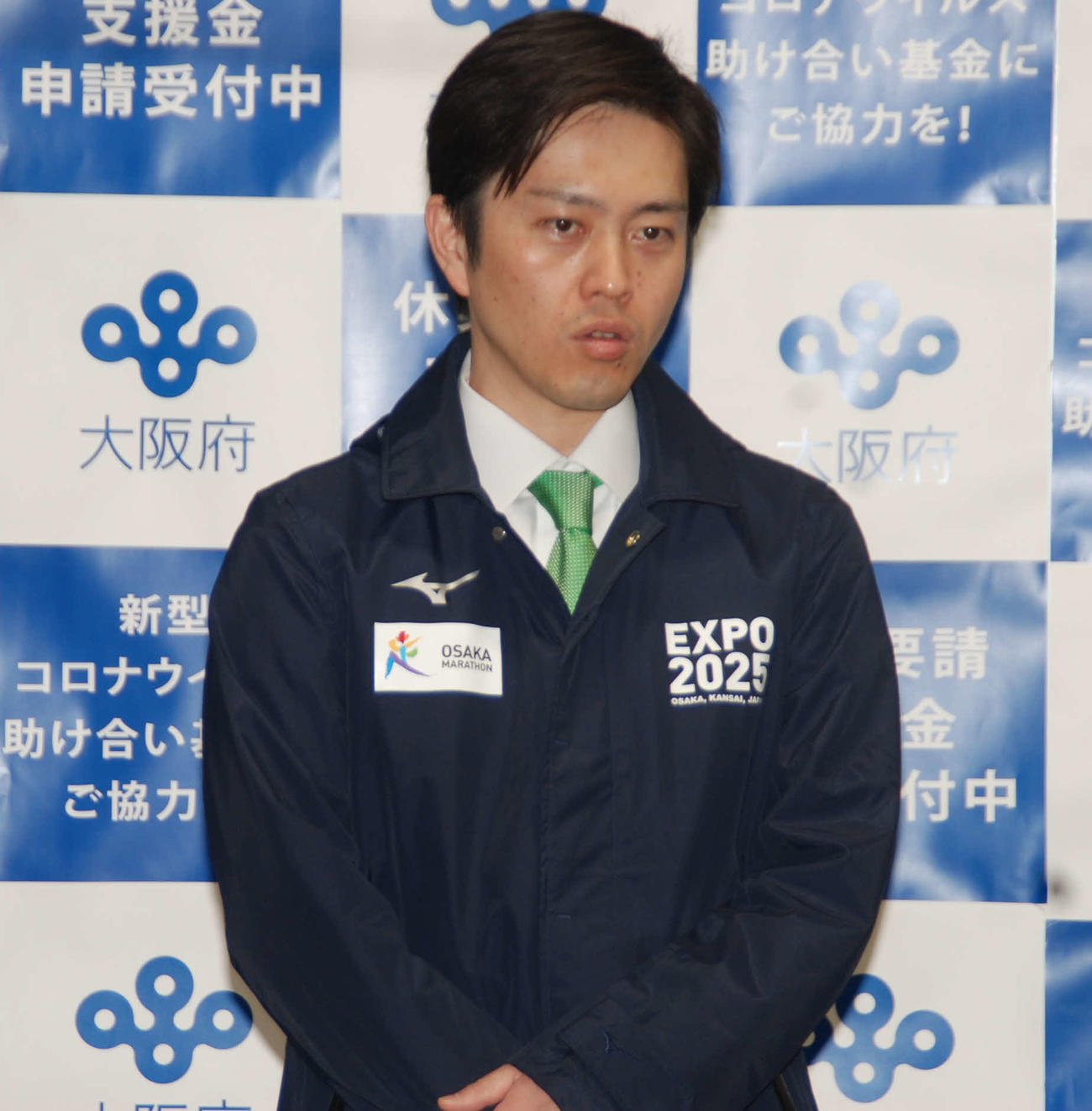 大阪府の吉村洋文知事（2020年5月1日）