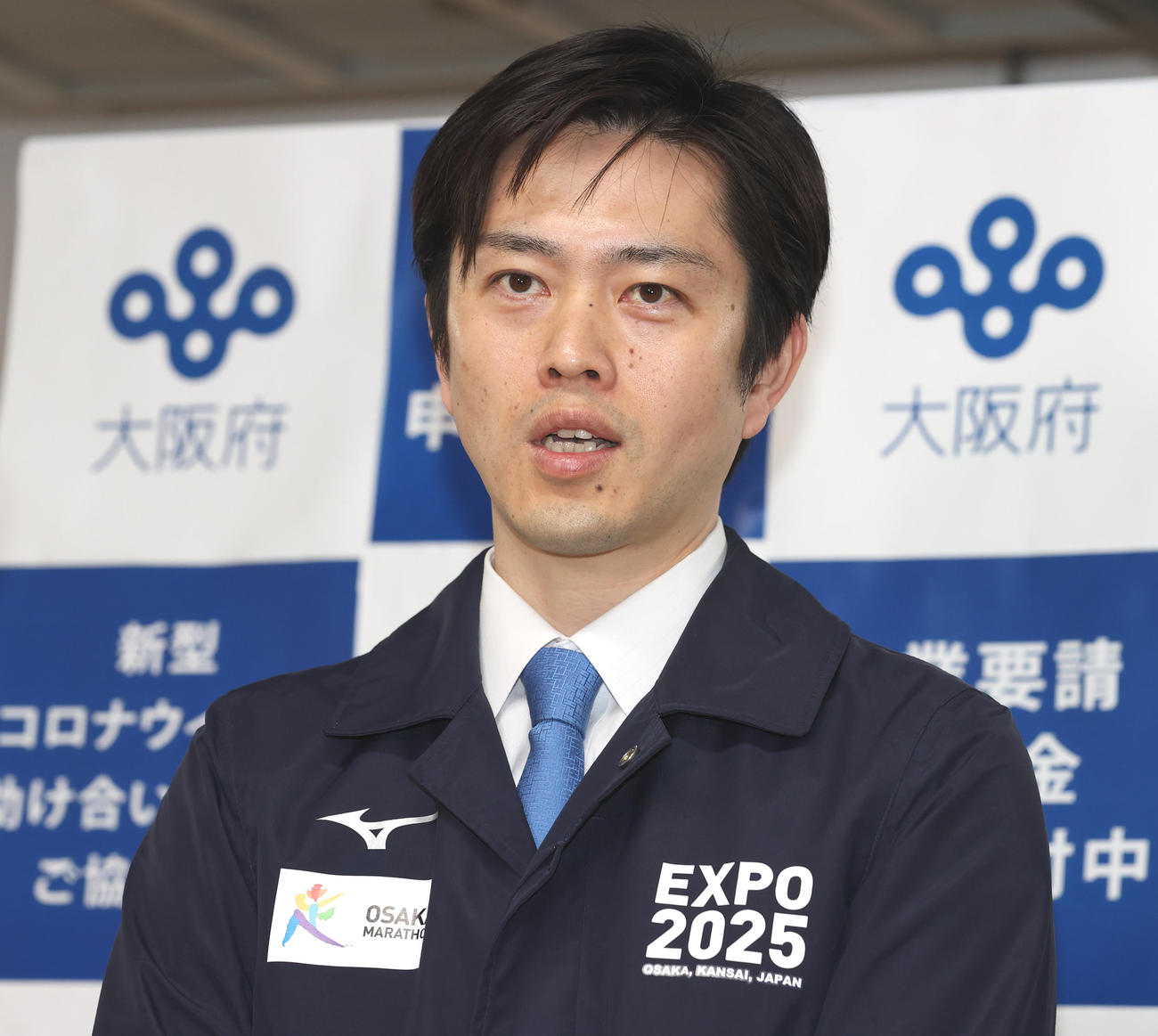 吉村洋文知事（2020年5月11日撮影）